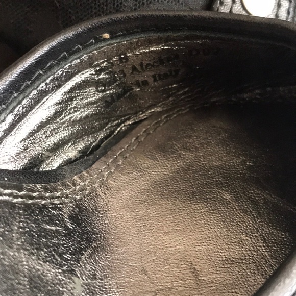 🚨B2G1 COACH Black & Chrome Coach Signature Monogram Heels(Vintage) - Picture 12 of 12